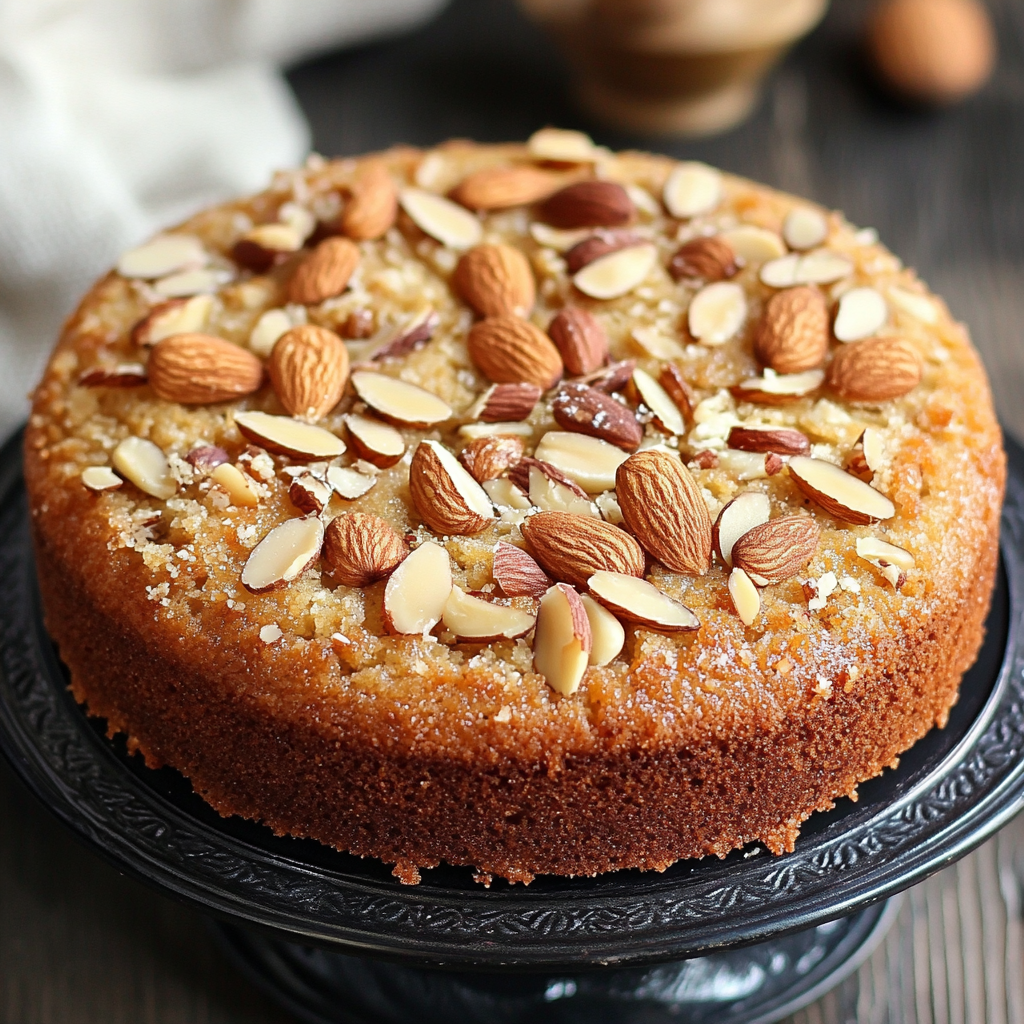 almond nut cake recipe