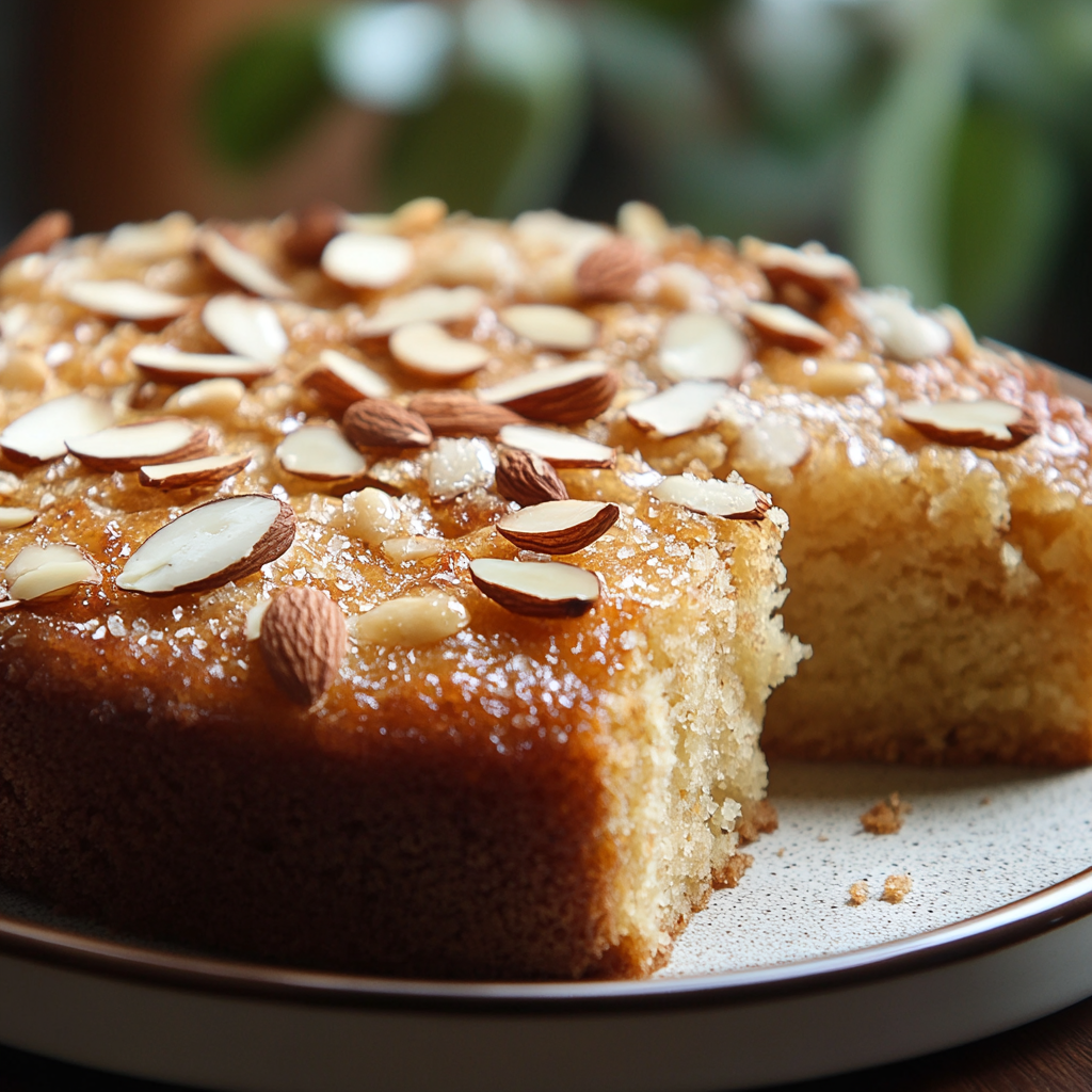 almond nut cake recipe