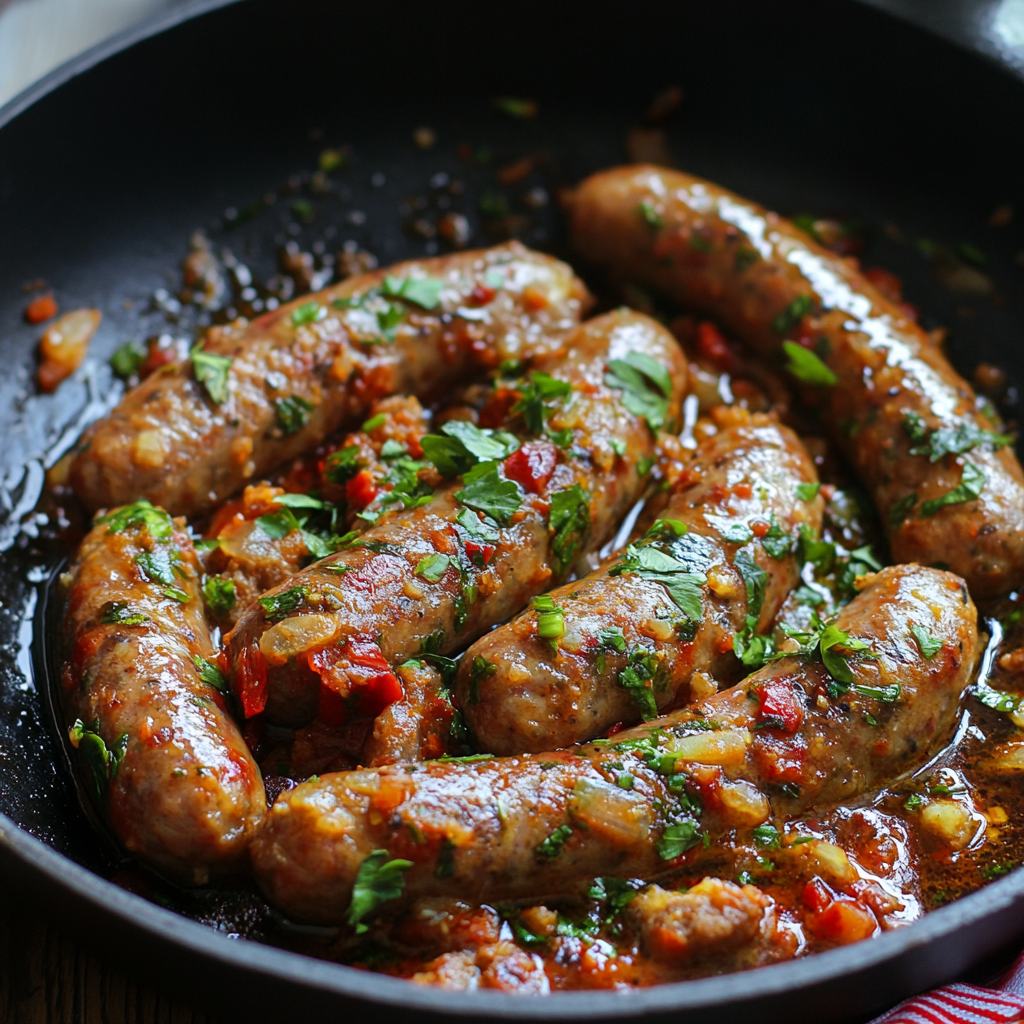 beef sausage recipes