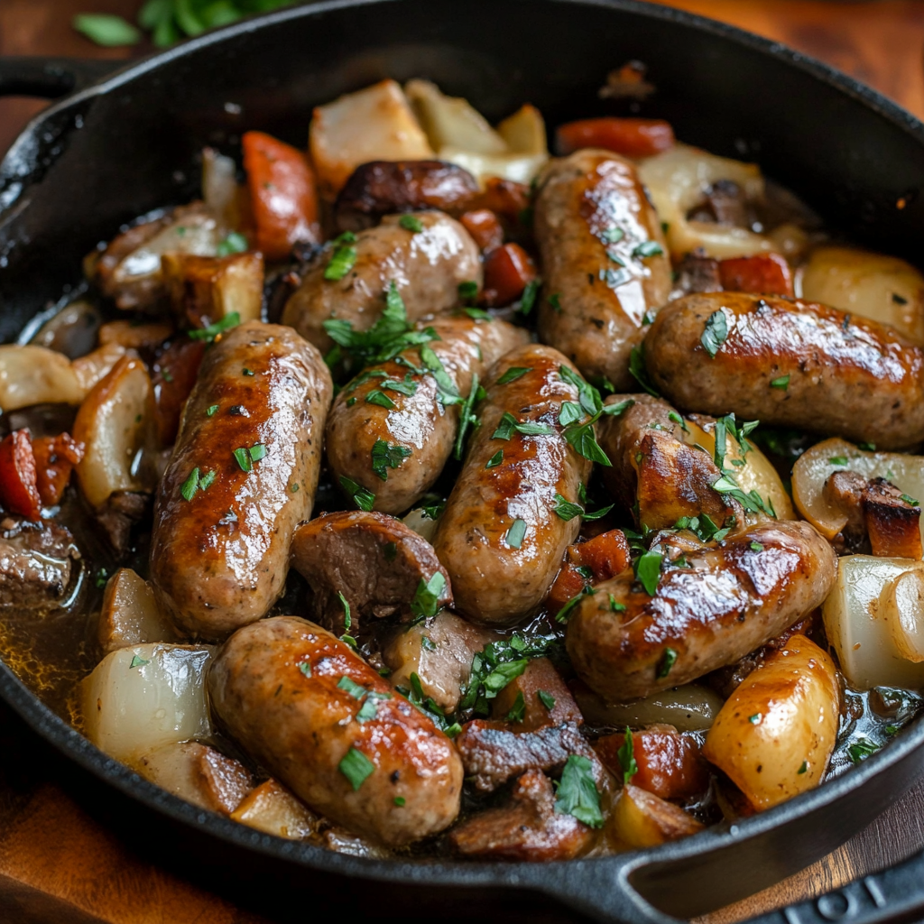 beef sausage recipes