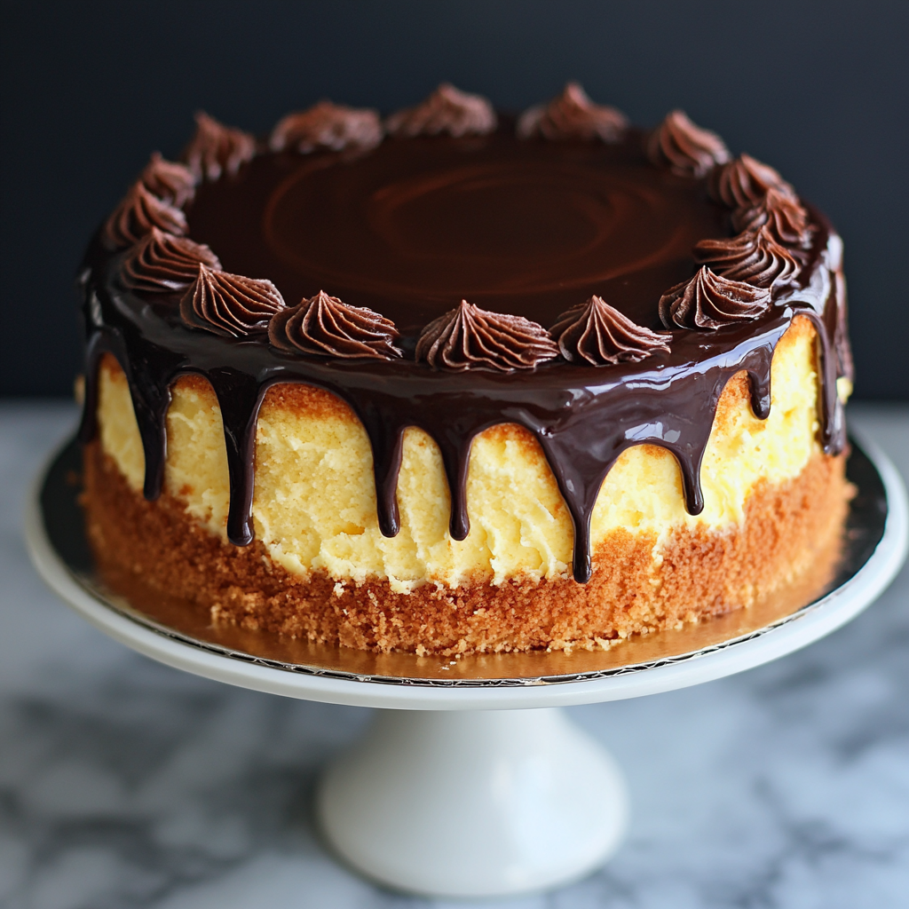 boston cream cake recipe