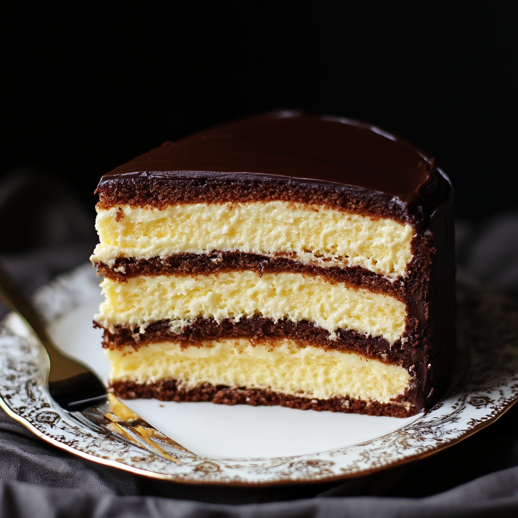 boston cream cake recipe