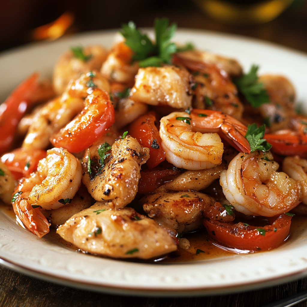 chicken and shrimp recipes