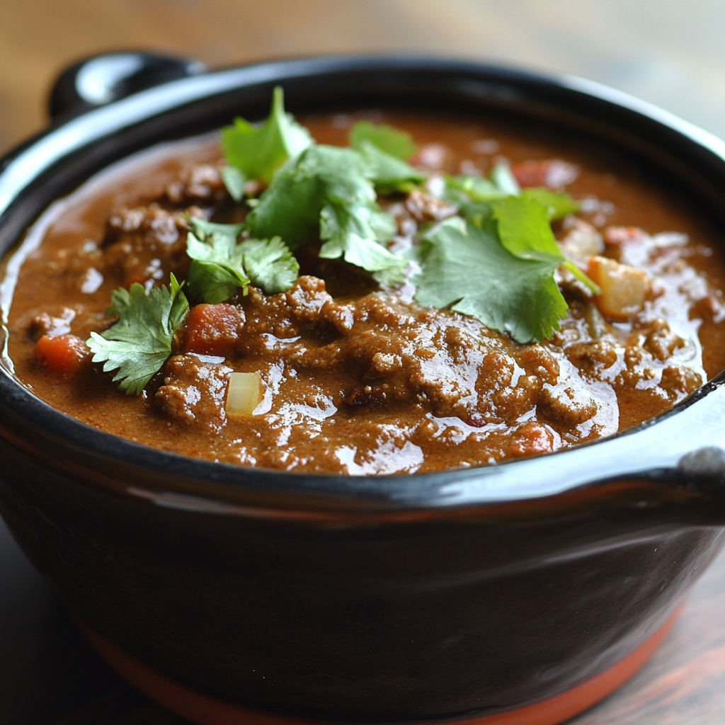 chili recipe with enchilada sauce and ground beef