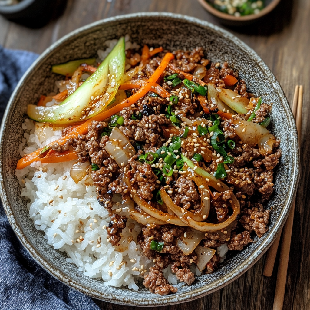 ground beef bulgogi recipe