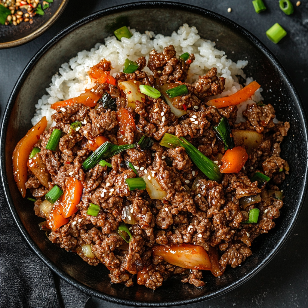 ground beef bulgogi recipe