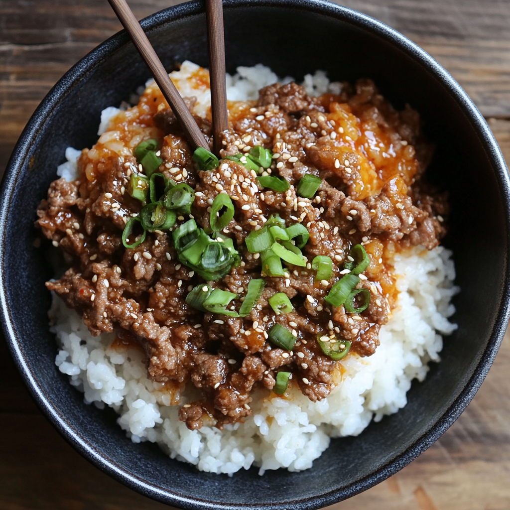 ground beef bulgogi recipe