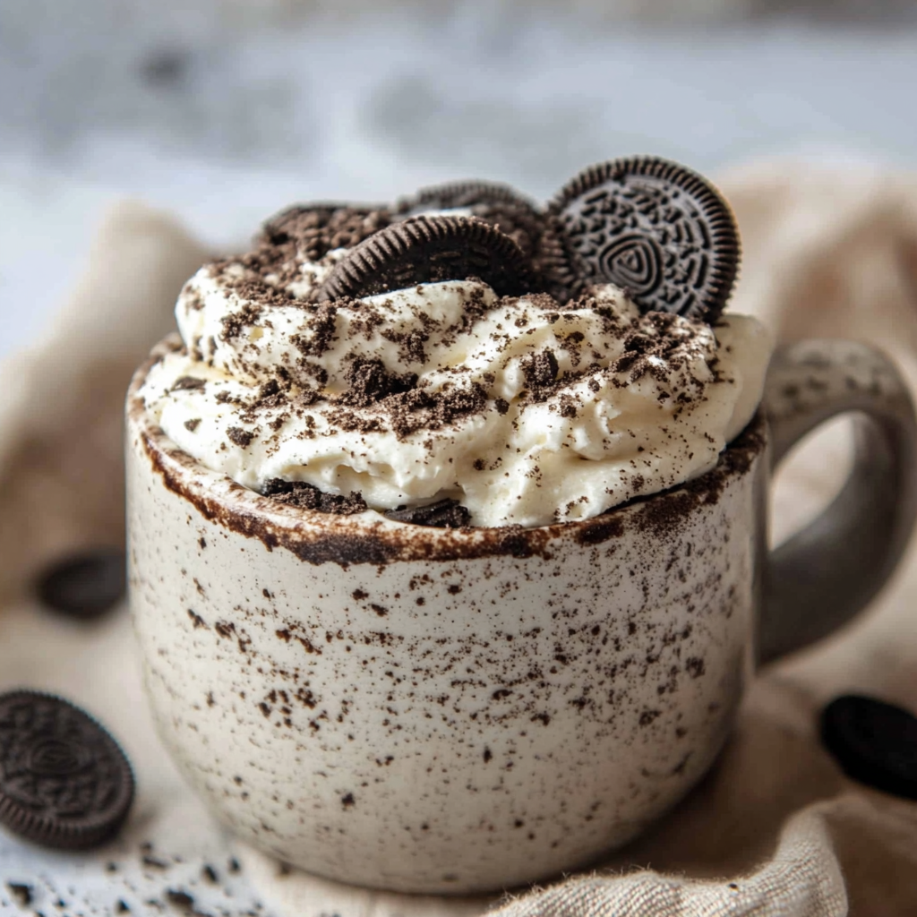 oreo mug cake recipe