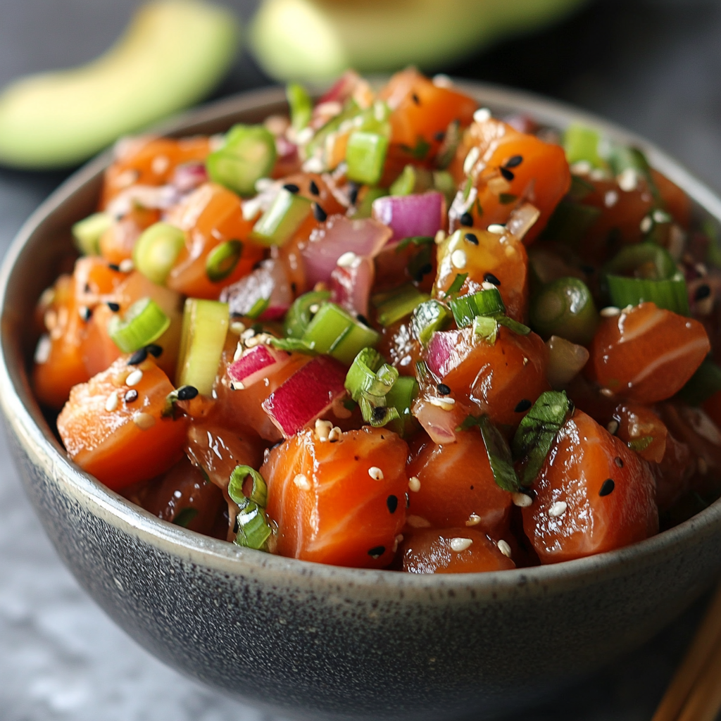 salmon poke recipe