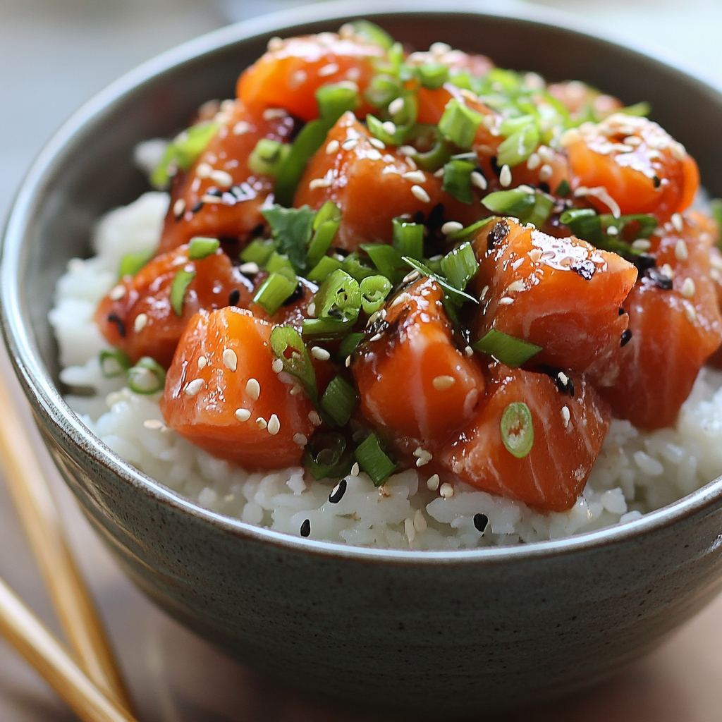 salmon poke recipe