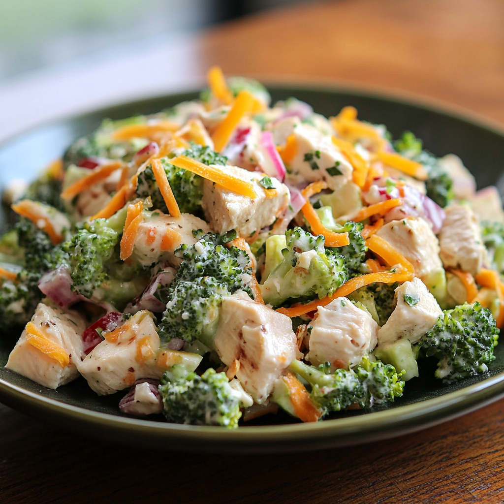 chicken salad chick broccoli salad recipe