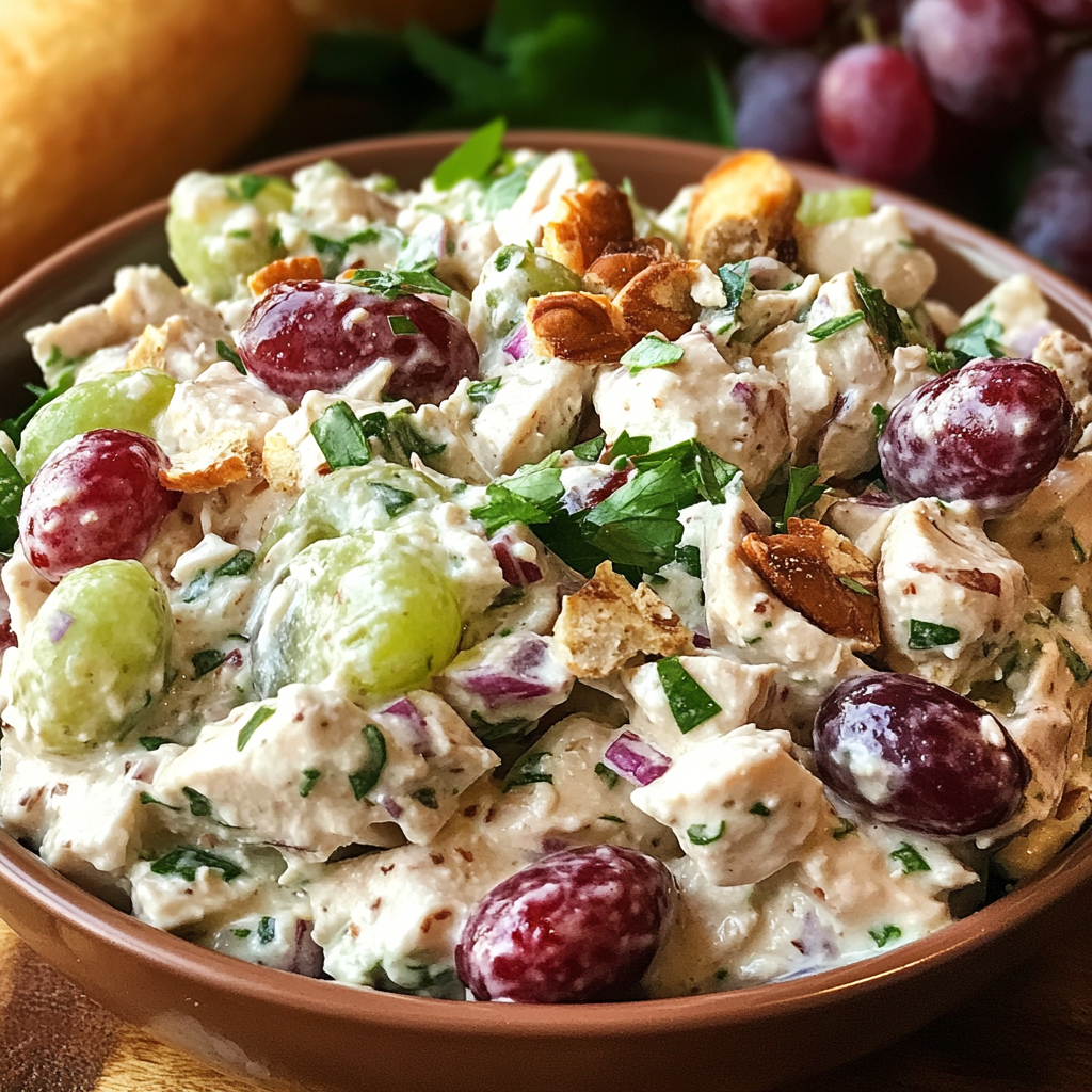 chicken salad chick grape salad recipe