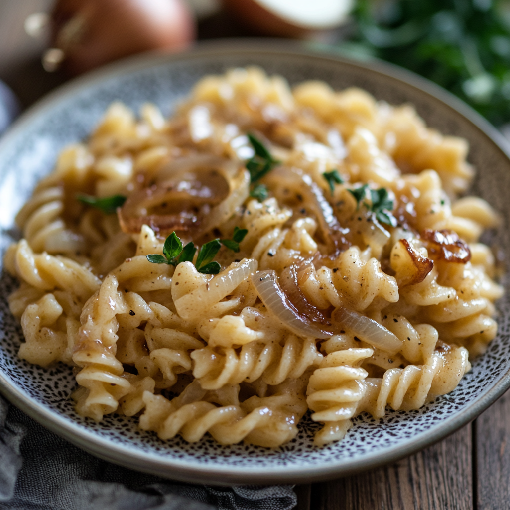 french onion pasta recipe