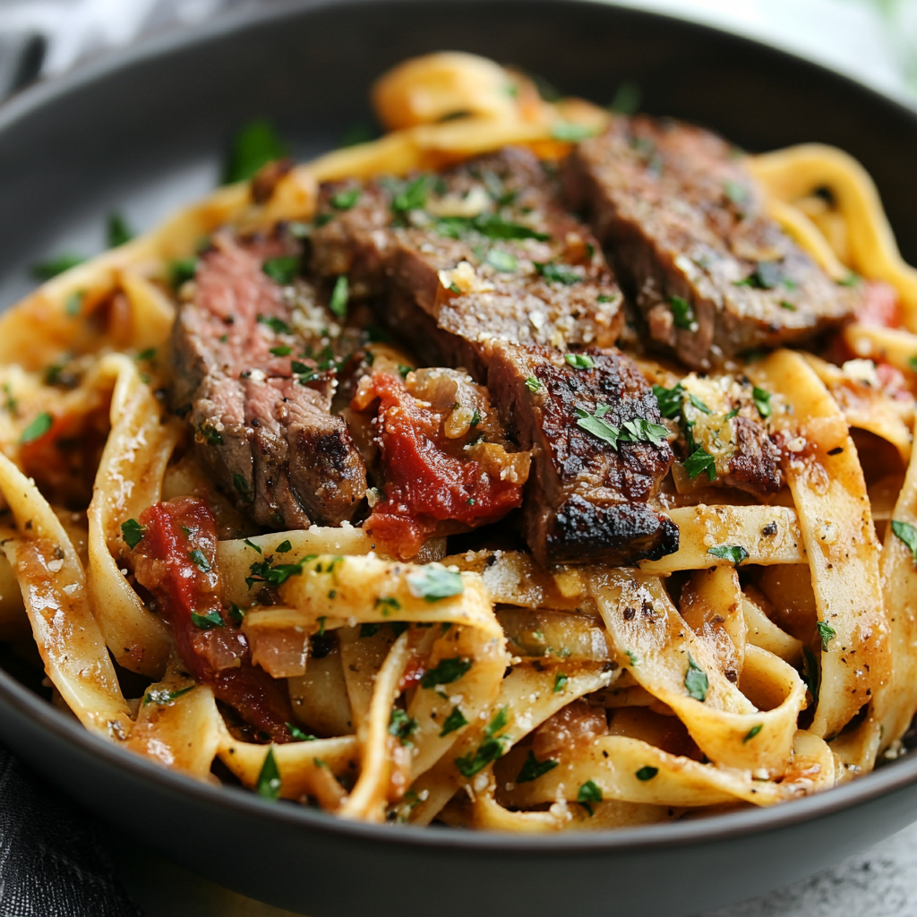 steak pasta recipes