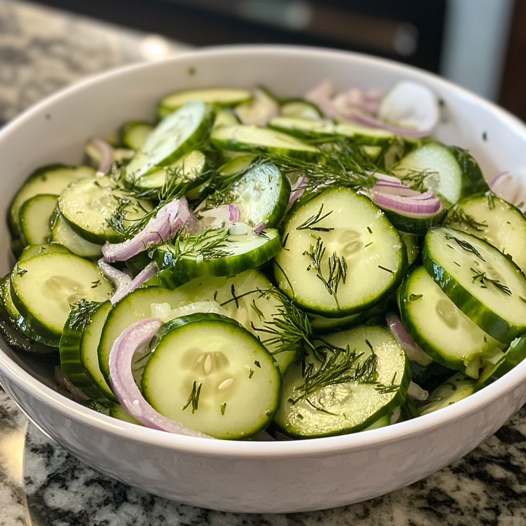 viral cucumber salad recipe