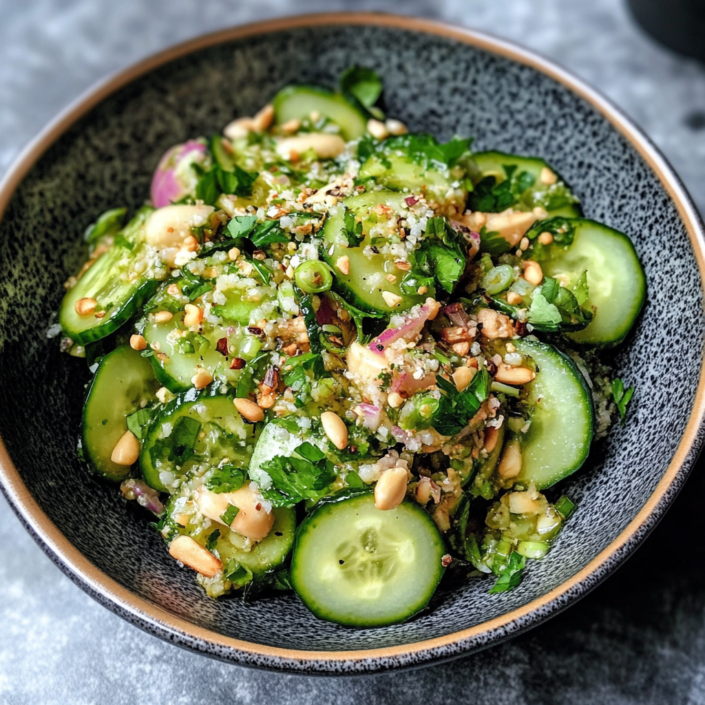 viral cucumber salad recipe