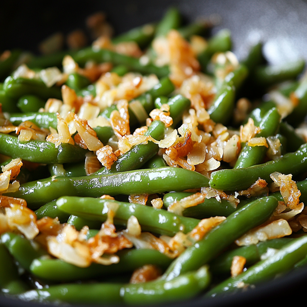 campbell soup green bean casserole recipe